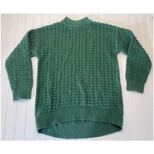 LEGO X Target Mock Neck Textured Dot High Low Sweater - Size Women's Small
